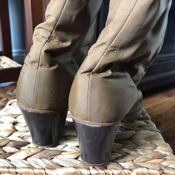 Colo Nylon Sherpa lined knee high boots in size 8 - Picture 4 of 6